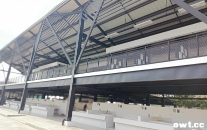 <p><strong>海鲜市场。</strong> 由国家政府资助的伊洛伊洛省 Estancia 海鲜市场即将完工。官员们预计该项目将促进伊洛伊洛省北部的旅游业。<em>（PNA 照片由 PGLena 拍摄）</em> </p>